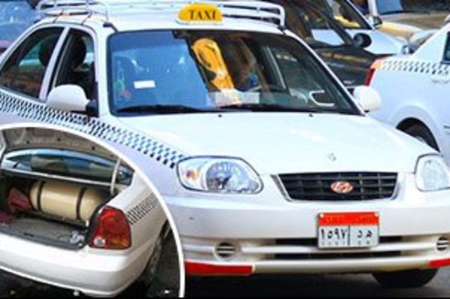 خطة التوسع في احلال الميكروباص والتاكسي للغاز الطبيعي