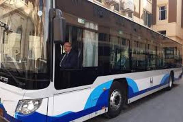 أول أتوبيس كهربائي في مصر يعمل مجاناً لفترة محدودة