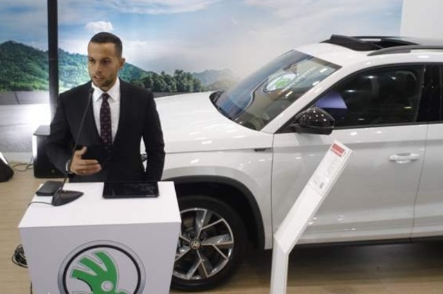 صالة عرض جديدة لسيارات سكودا بالاسكندرية