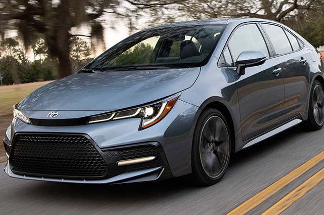 تويوتا كورولا الشكل الجديد ليست موديل 2020