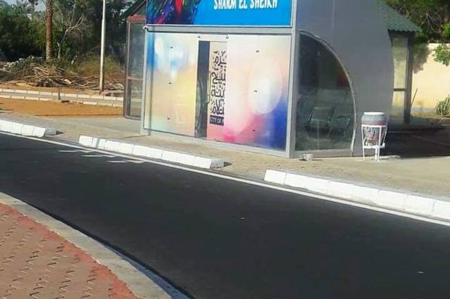 بالصور : استراحات الطرق الجديدة في شرم الشيخ . . مكيفة وفاخرة 