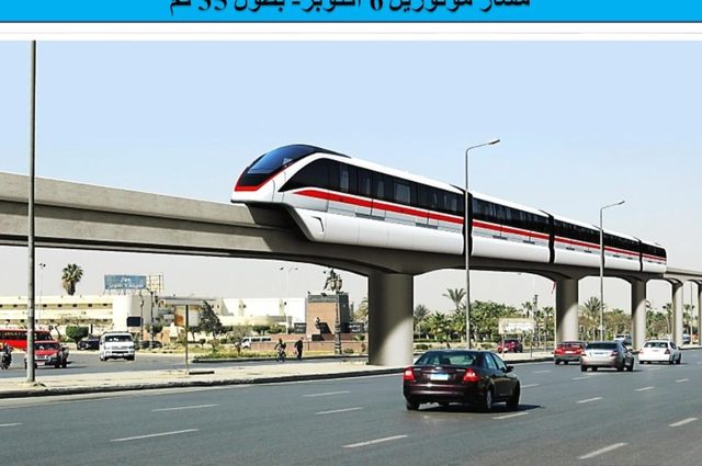 مشروع المونوريل سيقلل من استخدام السيارات 