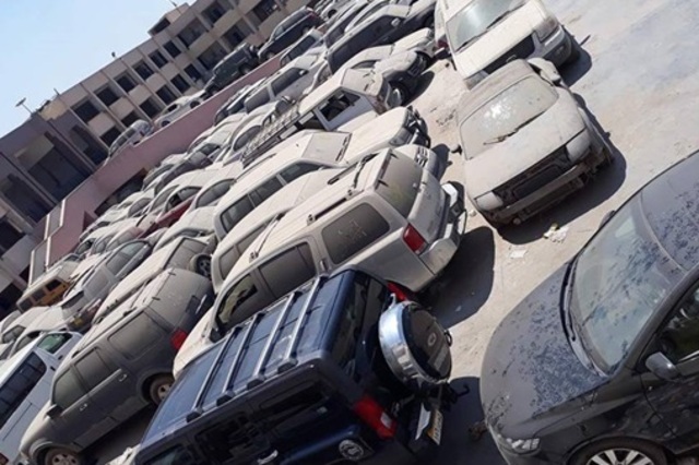 مزاد جديد لسيارات النيابات الحكومية في 20 اغسطس الجاري 