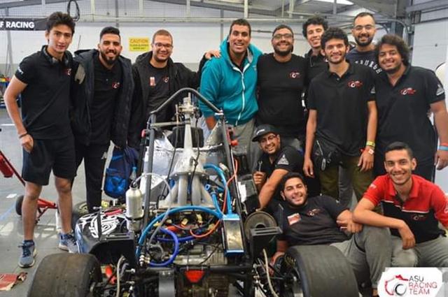 نجاح لفريق هندسة عين شمس في بطولة فورميلا الطلاب