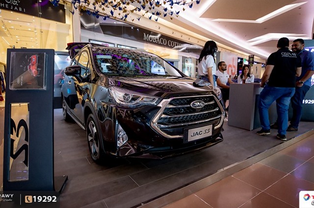 بالصور : جاك S3 في مول العرب بتحدي ترفيهي وتست درايف 