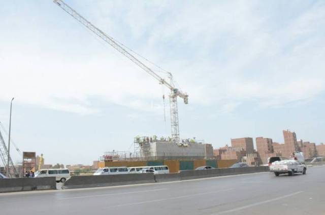 مترو القومية العربية يتسبب في غلق الدائري في الاتجاهين