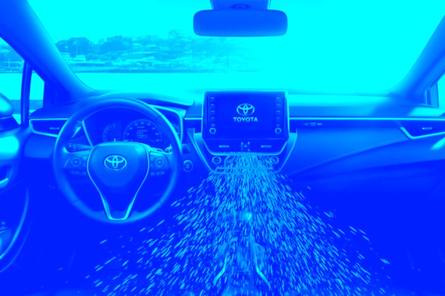 سيارات المستقبل تطلق غاز مسيل للدموع لمنع السرقة