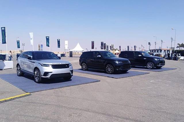 تجربة قيادة لعدد من سيارات جاجوار لاندوفر بمصر