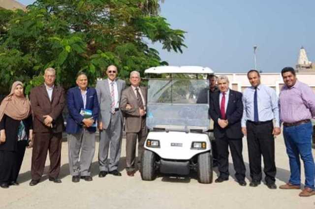 انتاج سيارة كهربائية في طنطا