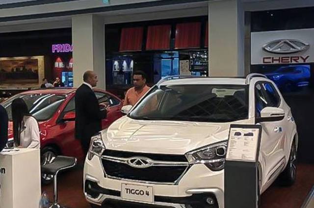 عرض شيري تيجو 4 وأريزو 5 في مول العرب 