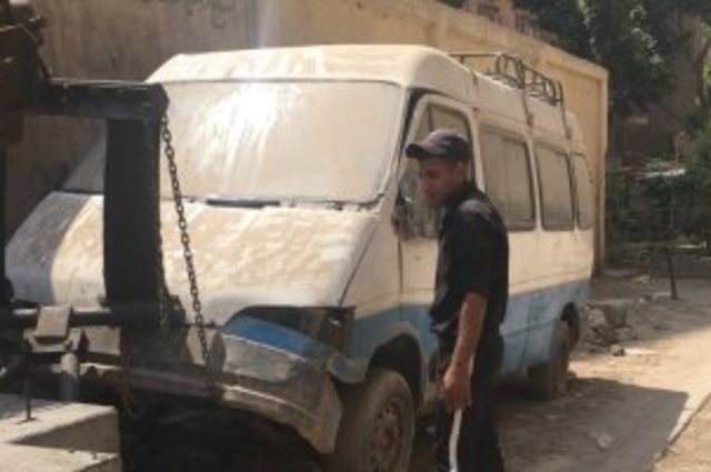 50 سيارة في معرض للسيارات المسروقة في الجيزة