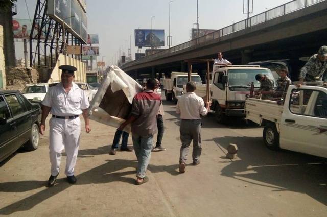 حملات لتسهيل حركة المرور في بولاق أبوالعلا والمطرية والعباسية