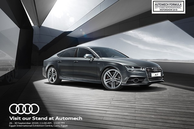 أودي تقدم A7 الجديدة في أوتوماك فورميلا 2018 