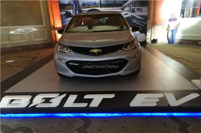 شاهدوا : شيفروليه بولت الكهربائية تظهر لأول مرة في مصر