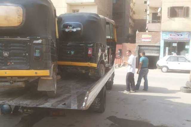 الأحياء تضع شروط صارمة لاعادة التكاتك بجانب غرامة مالية 1500 جنيه