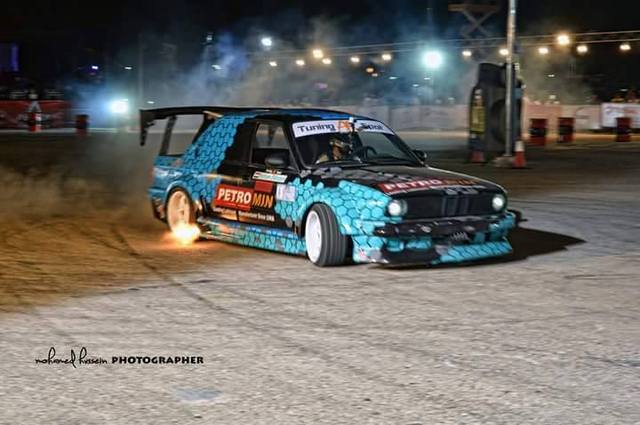 سيارة اليوم المستعملة : BMW E30 V8 الخاصة بالسباقات للايجار