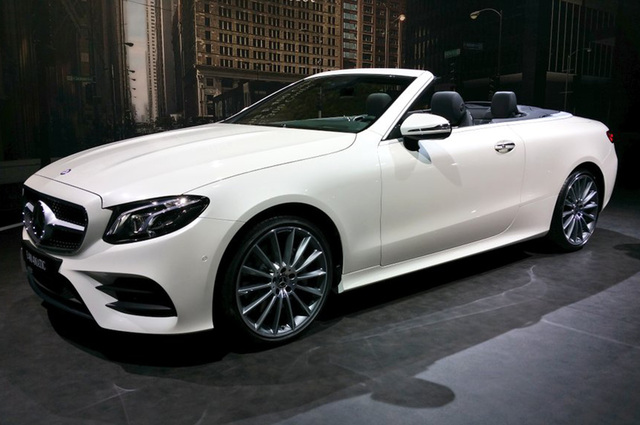 سيارة اليوم المستعملة : مرسيدس E200 Convertible بيضاء