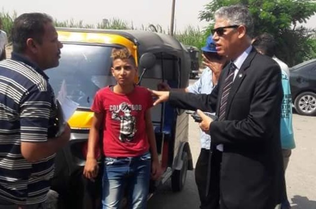 ضبط عشرات التكاتك قيادة أطفال في حملات مختلفة