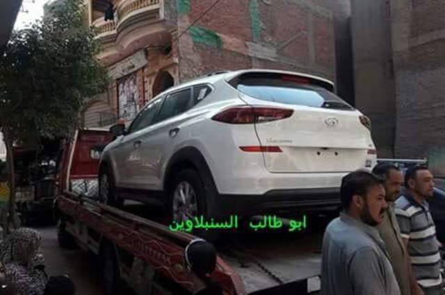 هل تصدقون .  .هيونداي توسان في جهاز عروسة في السنبلاوين !!