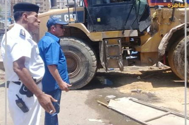 حملة على سوق السيارات وسوق العاشر وموقف السيرفيس