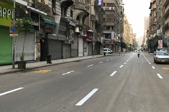 تركيب مواقف دراجات هوائية في طلعت حرب وميدان عرابي