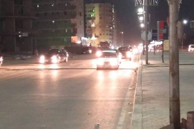 حملة على السيارات المخالفة والتي تسير عكس الاتجاه في المعادي