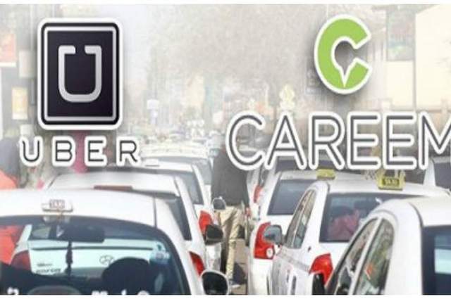 مطالب بتطبيق ضريبة القيمة المضافة على سيارات أوبر وكريم