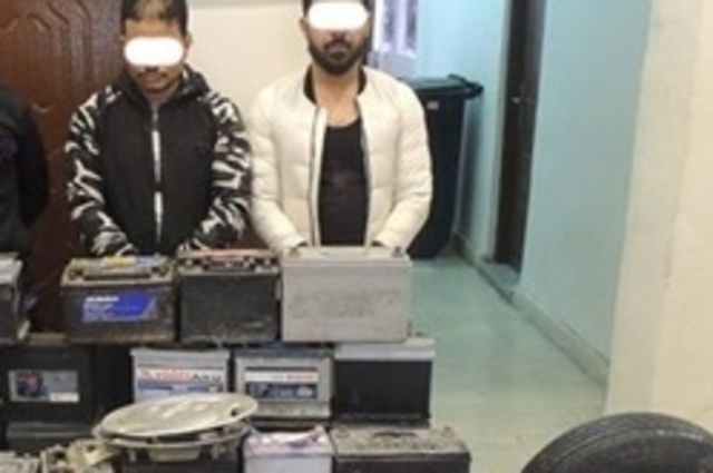 سقوط عصابة بطاريات السيارات في القطامية 