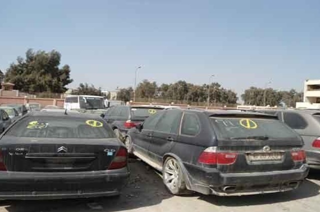 سيارات هامر وجاجوار وBMW ومرسيدس في مزاد المطار وجمرك سفاجا