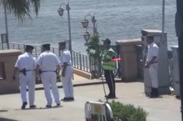 تواجد قوي للمرور على طول الكورنيش وأوناش مرورية بكوبري أكتوبر