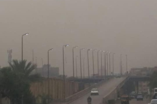 الادارة العامة للمرور تطالب السائقين بالقيادة الآمنة في العاصفة