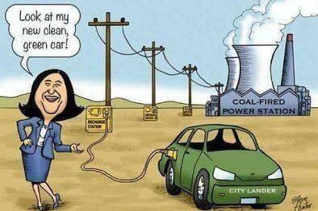 تعرفوا على  الفارق بين توفير السيارات الكهربائية والبنزين