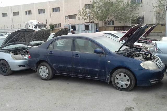 بالصور: أهم سيارات مزاد جمرك السويس