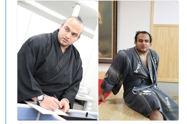 اعتزال مصارع سومو مصري في اليابان لقيادته سيارة بدون رخصة