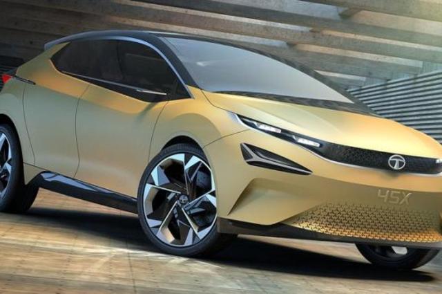 تاتا الهندية تقدم سيارة في معرض أوتو اكسبو هي 45X الهاتشباك