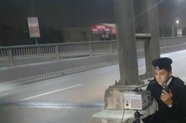 120 مخالفة بعد تركيب كاميرات لرصد تجاوز السرعة فوق كوبري أكتوبر