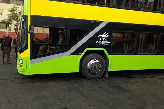 الصور الأولى لأتوبيسات النقل العام الجديدة بدورين