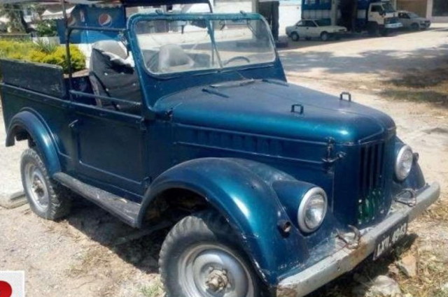 جاز الروسية . . سيارة من الخمسينيات لاتزال تعمل بالأجرة في بعض المناطق 