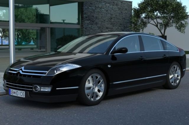 سيتروين C6 موديل 2007 سيارة قليلة التواجد رغم فخامة التصميم