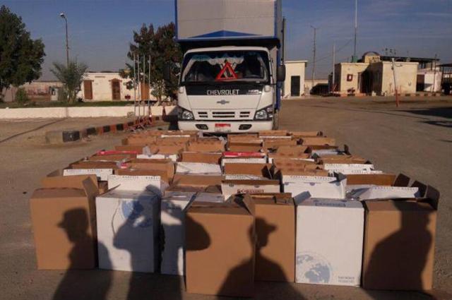 ضبط جراكن زيوت سيارات مقلدة لعلامات توتال وكالتكس وموبيل والتعاون 