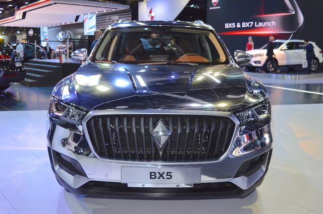 هذه السيارة بورجوارد BX5 ينتظر اطلاقها قريباً في مصر