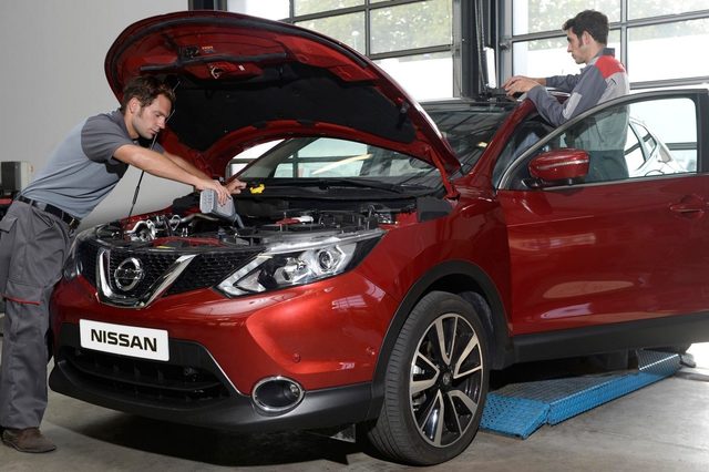 خصومات على صيانة نيسان في عروض الجمعة البيضاء