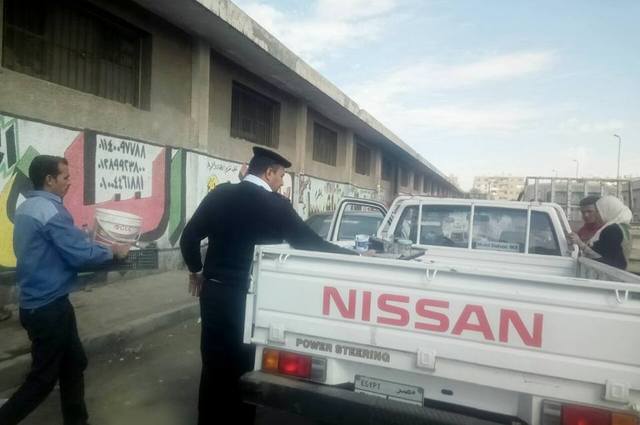 حملات تطهير للأوتوستراد و26 يوليو وبورسعيد من الاشغالات