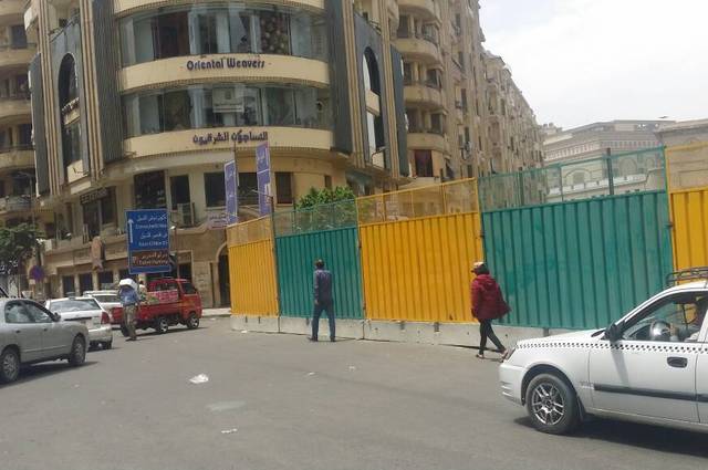 المرور يغلق جزء من شارع 26 يوليو عام كامل بسبب المترو 