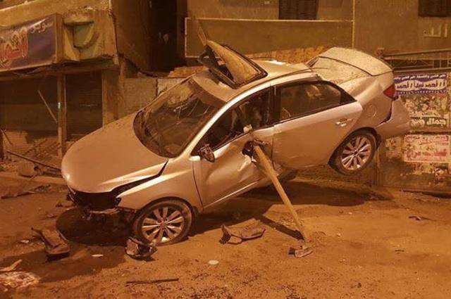 السيارة الأشهر في مصر حالياً والحادث الغريب