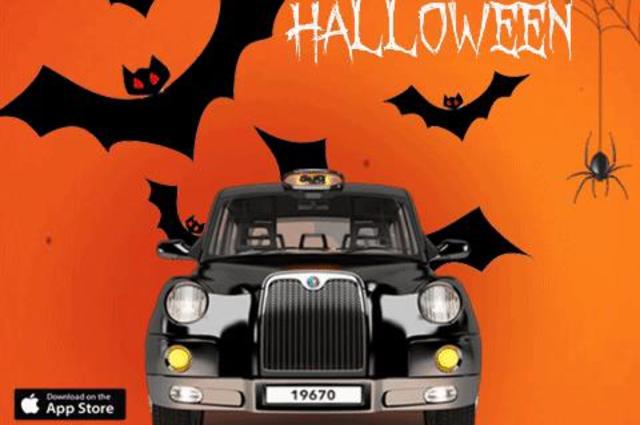 خصم 20% على تاكسي لندن بمناسبة الهالوين