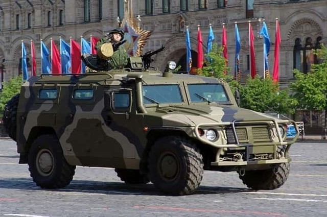 50 سيارة مدرعة جديدة من روسيا تستلمها مصر 