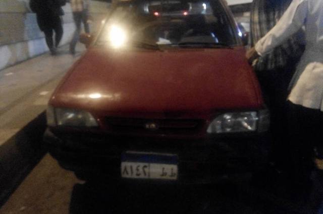 حادث سيارة يوقع بالصدفة لص سيارات في المنيل