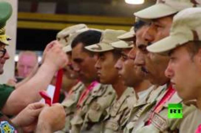 فيديو : مصر تحتل المركز الثاني في رالي المركبات العسكرية