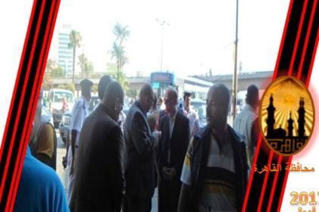 جولة رقابية علي مواقف السيرفيس للتأكد من الالتزام بالأجرة الجديدة